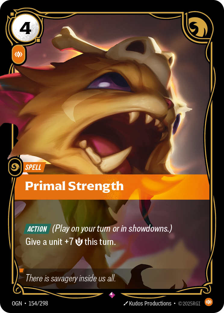Primal Strength (OGN-154/298)