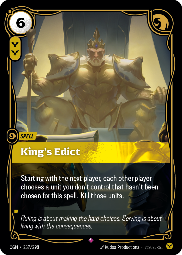 King's Edict (OGN-237/298)