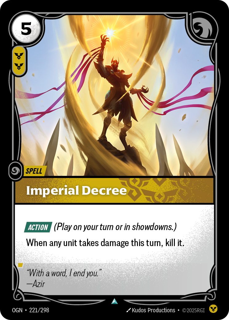 Imperial Decree (OGN-221/298)