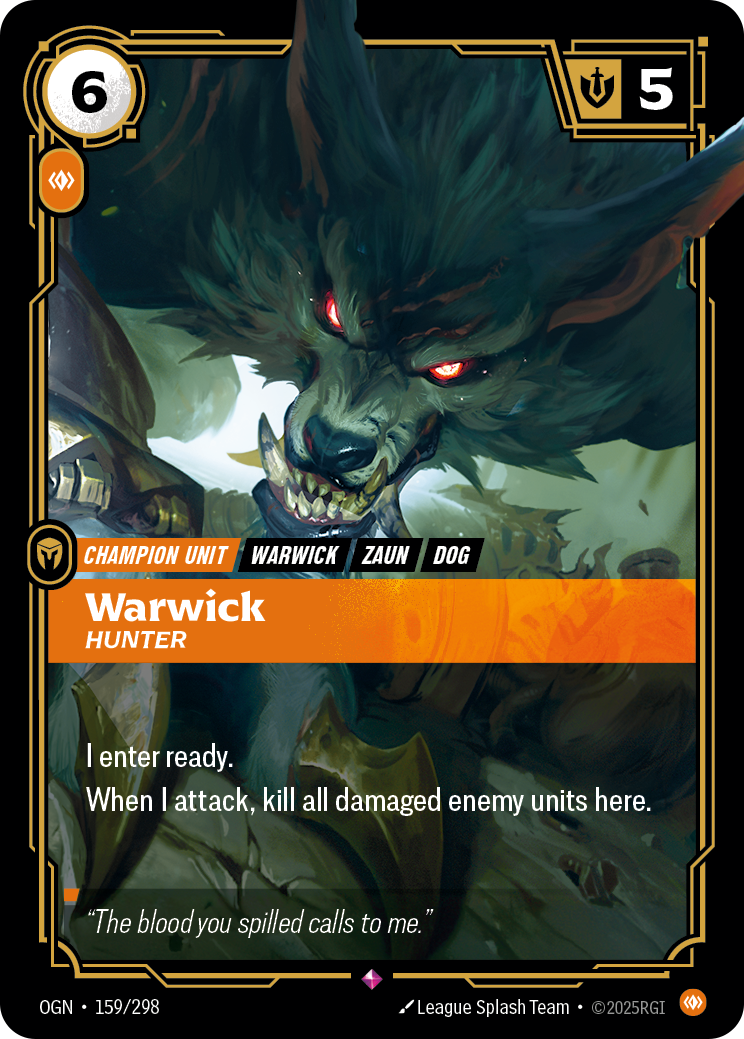 Warwick, Hunter (OGN-159/298)