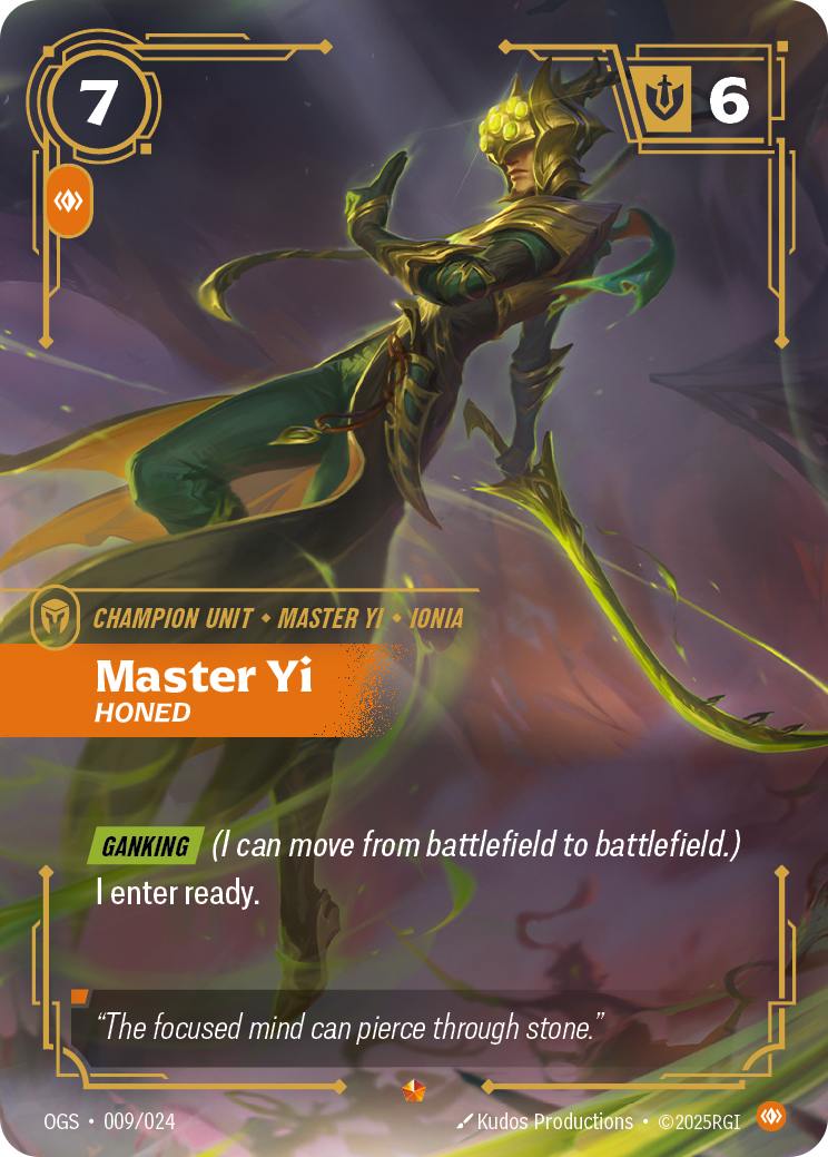 Yi, Honed (OGS-009/024)