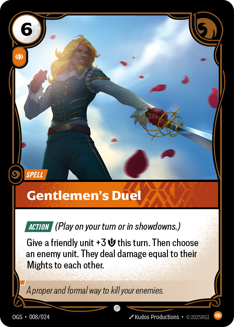 Gentlemen's Duel (OGS-008/024)