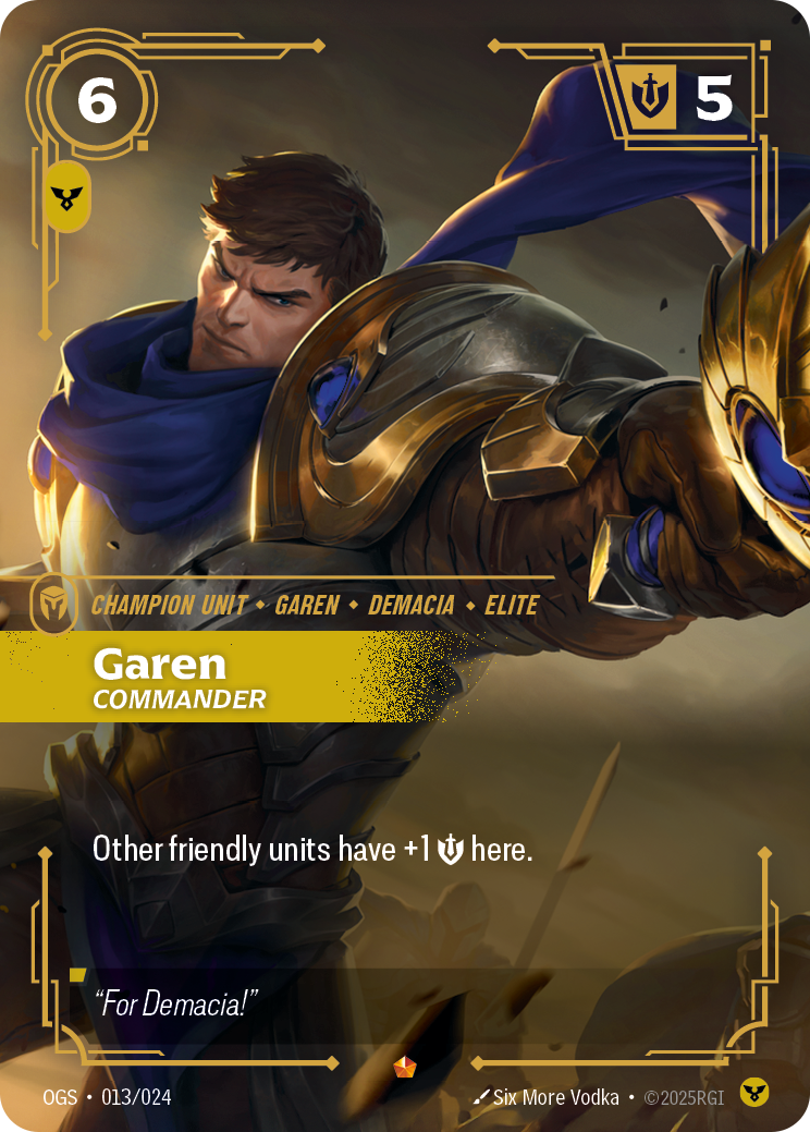 Garen, Commander (OGS-013/024)