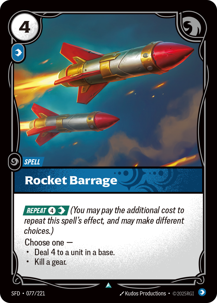 Rocket Barrage (SFD-077/221)