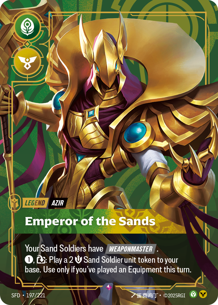 Emperor of the Sands (SFD-197/221)
