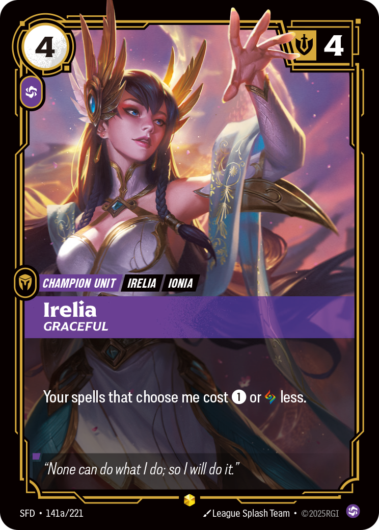 Irelia, Graceful (SFD-141a/221)