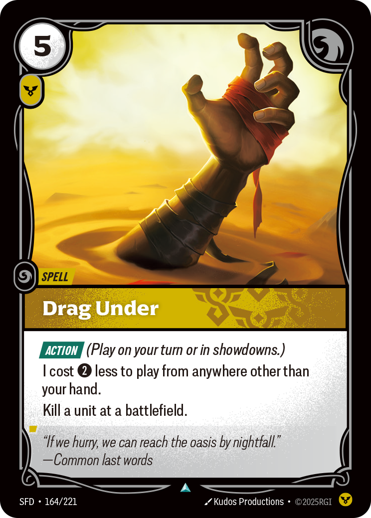 Drag Under (SFD-164/221)
