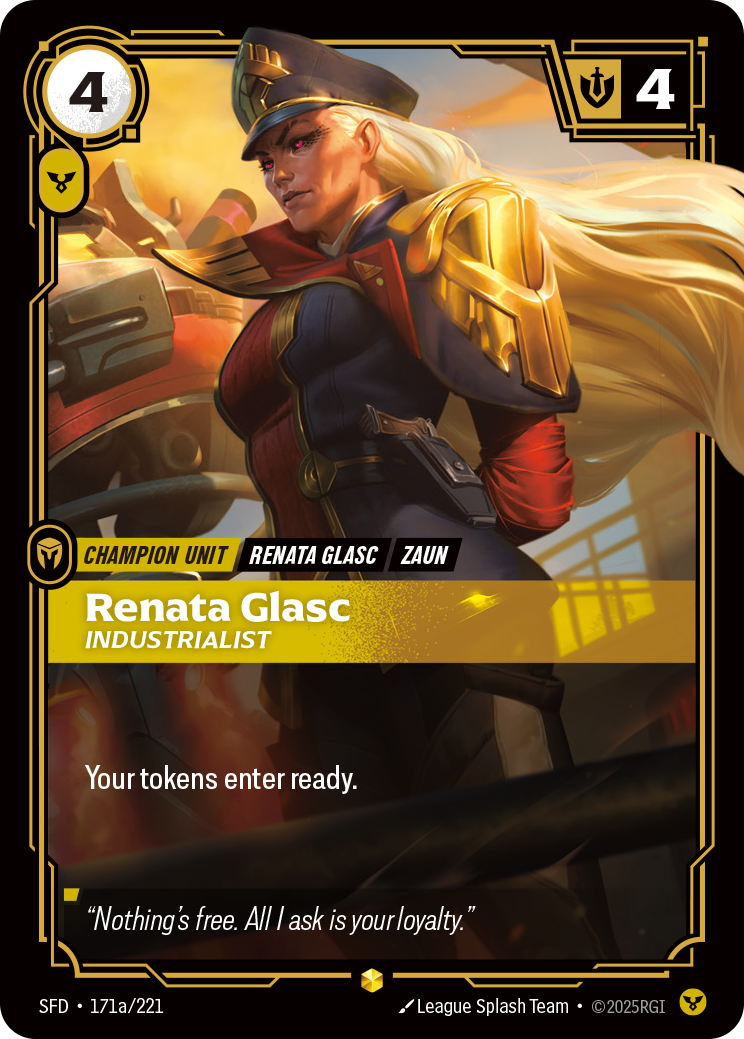 Renata Glasc, Industrialist (SFD-171a/221)