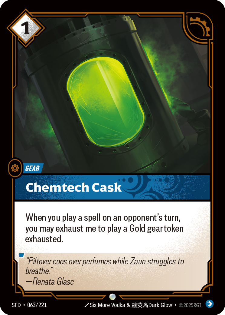 Chemtech Cask (SFD-063/221)