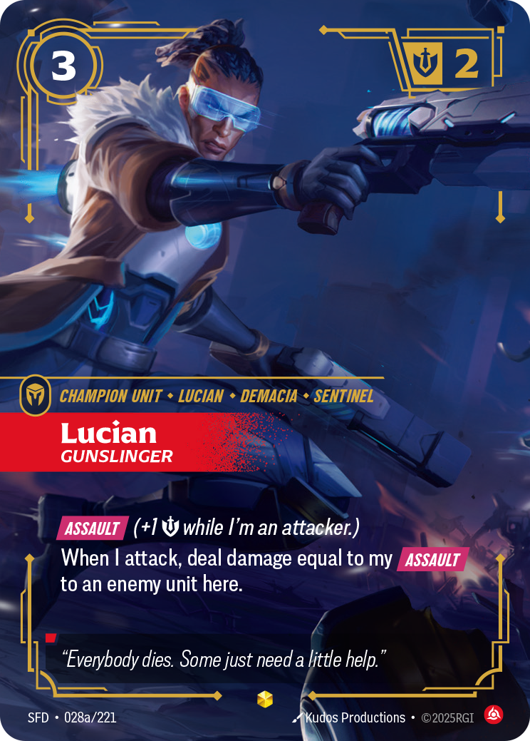Lucian, Gunslinger (SFD-028a/221)