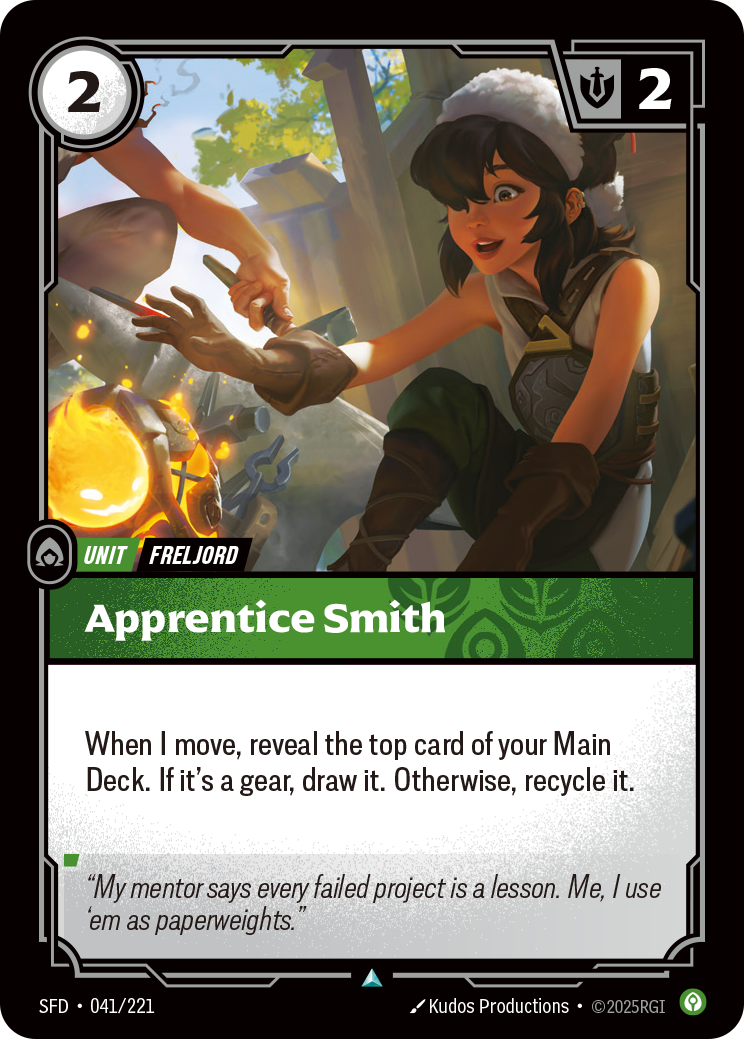 Apprentice Smith (SFD-041/221)