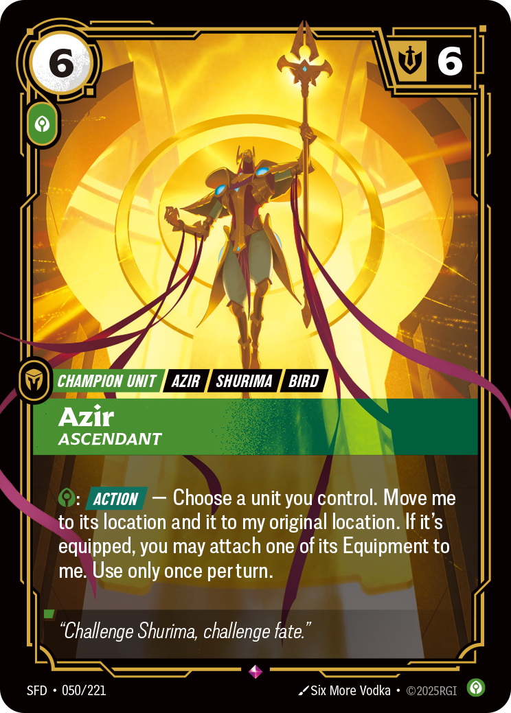 Azir, Ascendant (SFD-050/221)