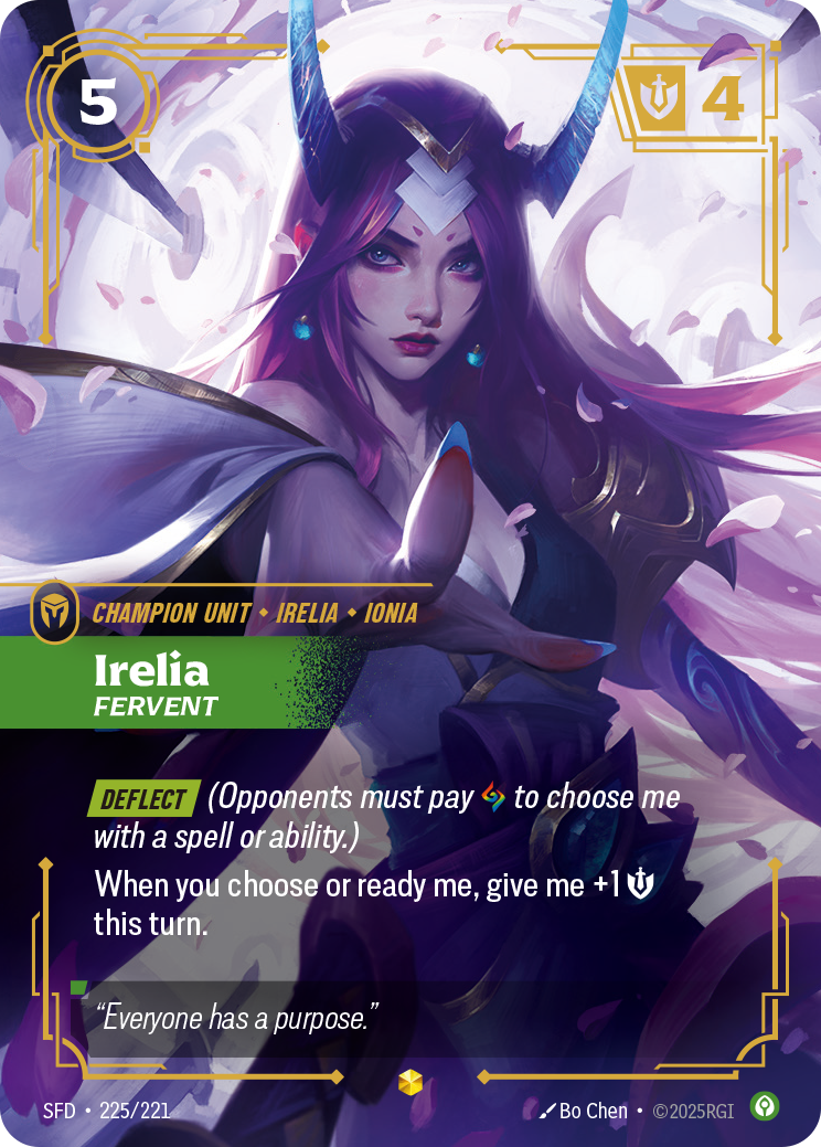 Irelia, Fervent (SFD-225/221)