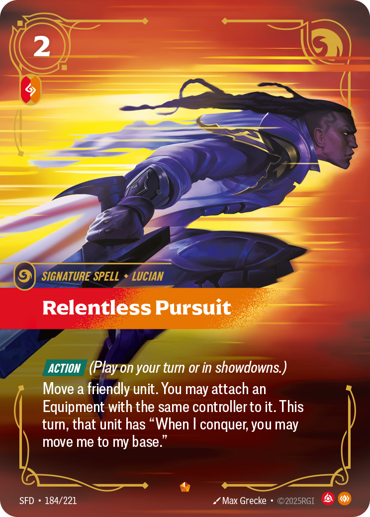 Relentless Pursuit (SFD-184/221)