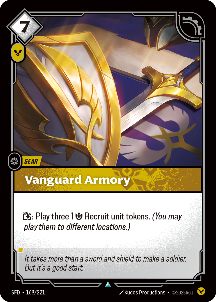 Vanguard Armory (SFD-168/221)