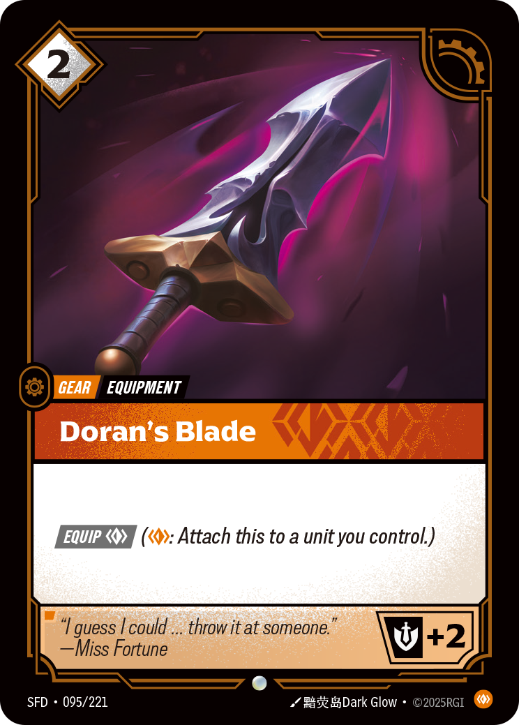 Doran's Blade (SFD-095/221)