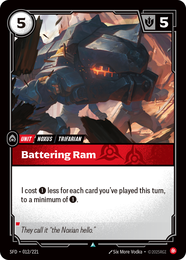 Battering Ram (SFD-012/221)