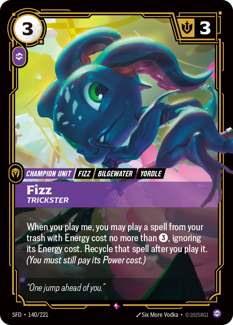 Fizz, Trickster (SFD-140/221)