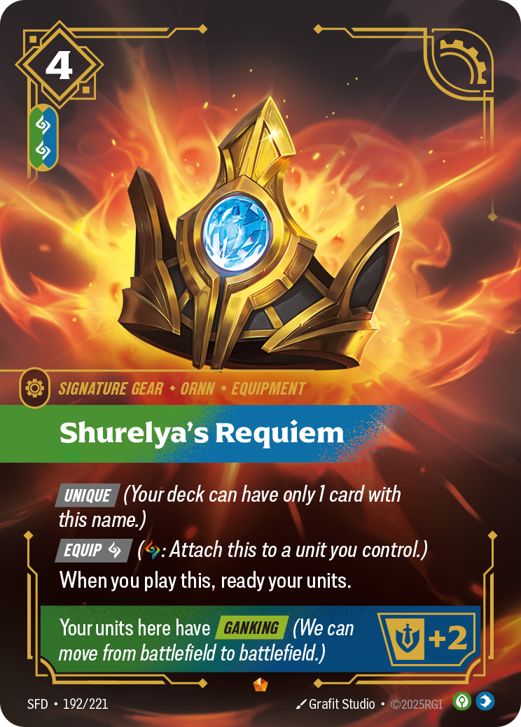 Shurelya's Requiem (SFD-192/221)