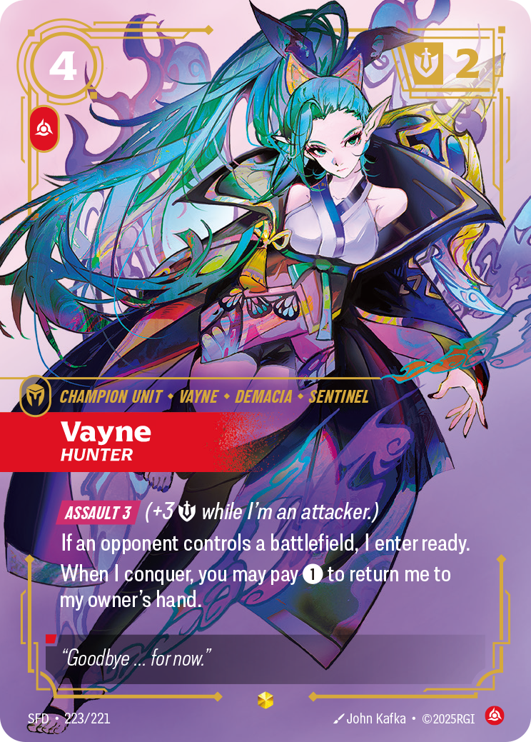 Vayne, Hunter (SFD-223/221)