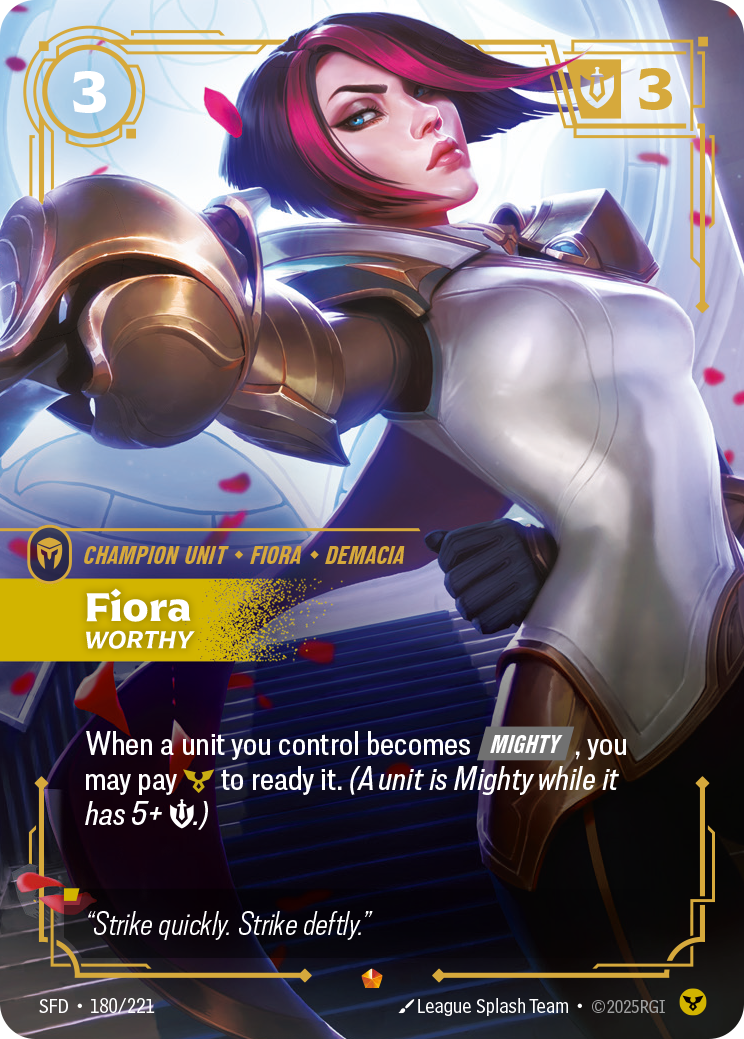 Fiora, Worthy (SFD-180/221)