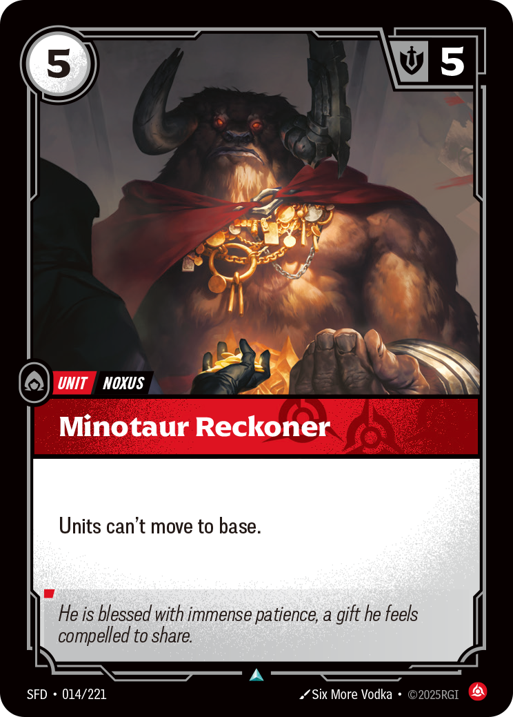 Minotaur Reckoner (SFD-014/221)