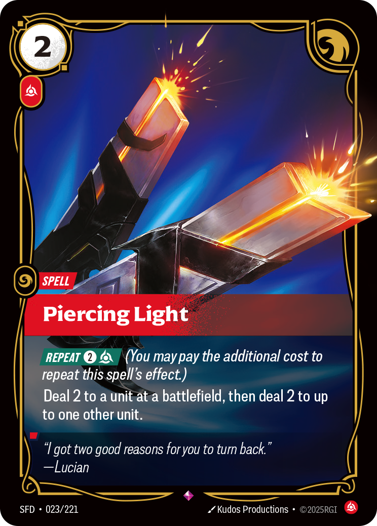 Piercing Light (SFD-023/221)