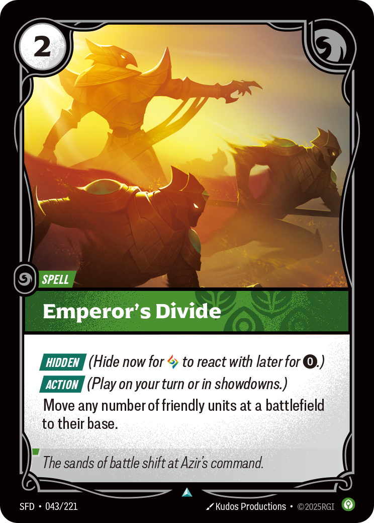 Emperor's Divide (SFD-043/221)