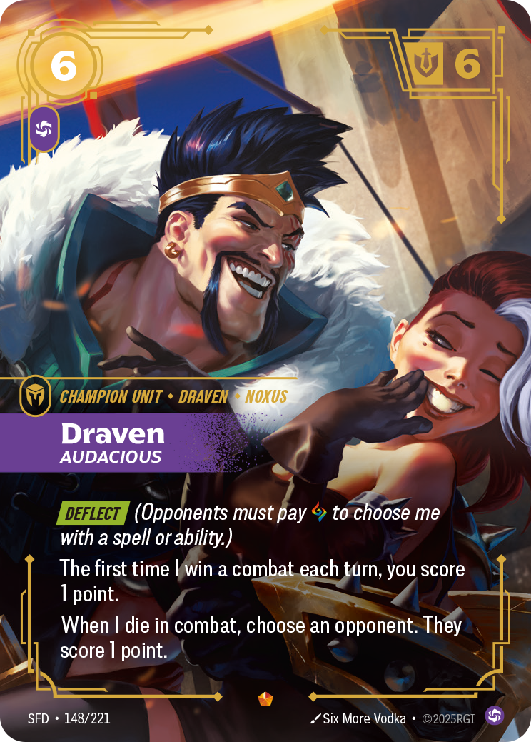 Draven, Audacious (SFD-148/221)