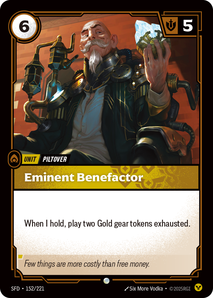 Eminent Benefactor (SFD-152/221)