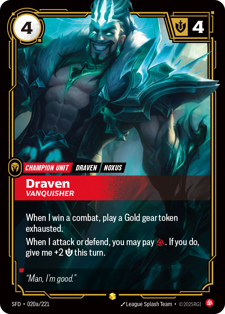 Draven, Vanquisher (SFD-020a/221)