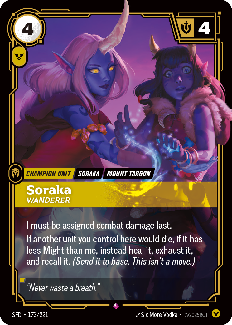 Soraka, Wanderer (SFD-173/221)
