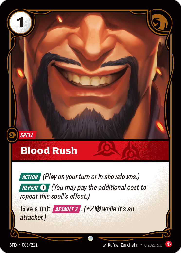 Blood Rush (SFD-003/221)