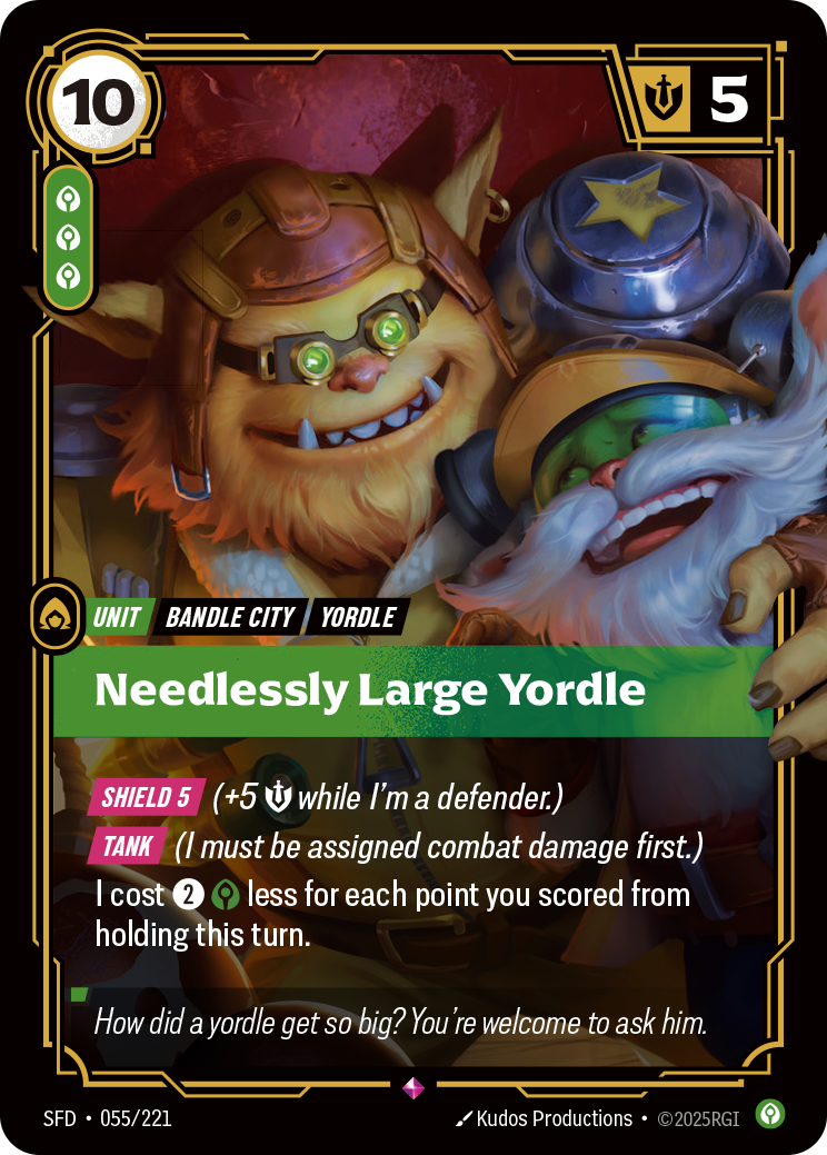 Needlessly Large Yordle (SFD-055/221)