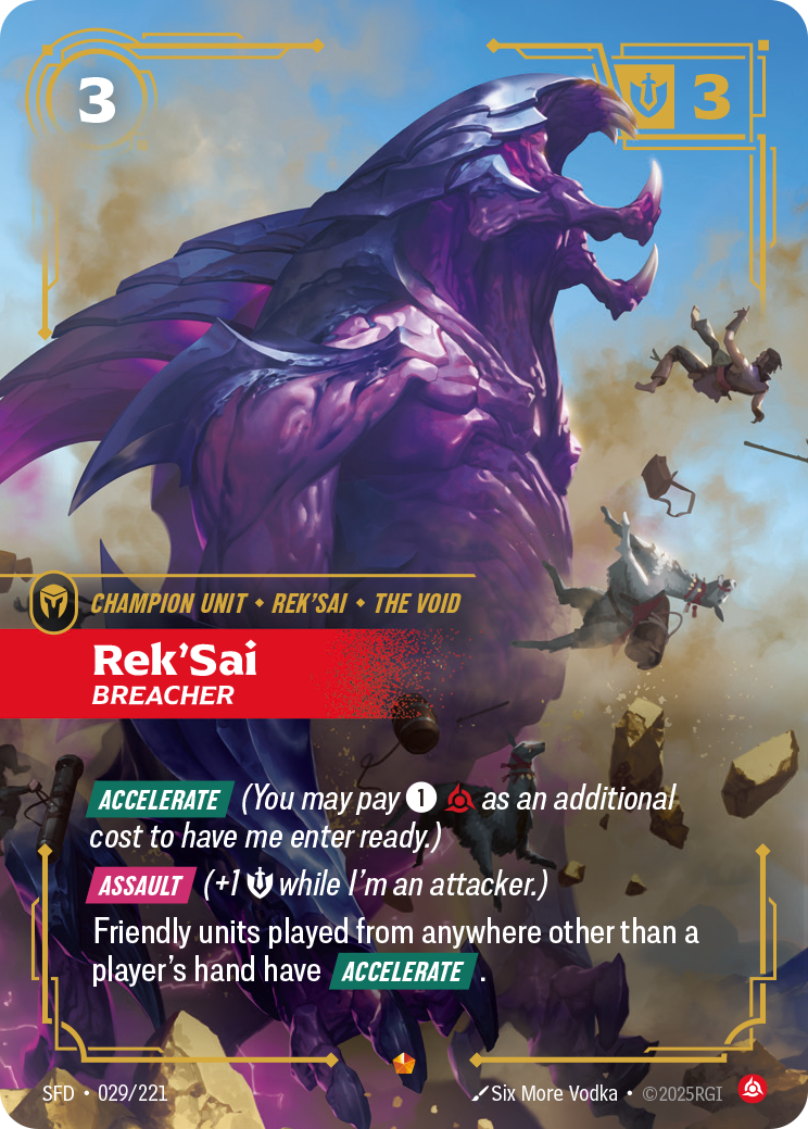 Rek'Sai, Breacher (SFD-029/221)