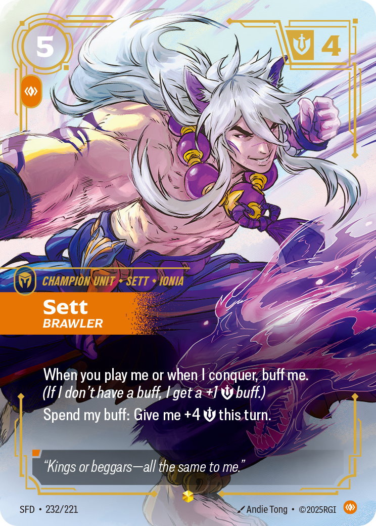 Sett, Brawler (SFD-232/221)