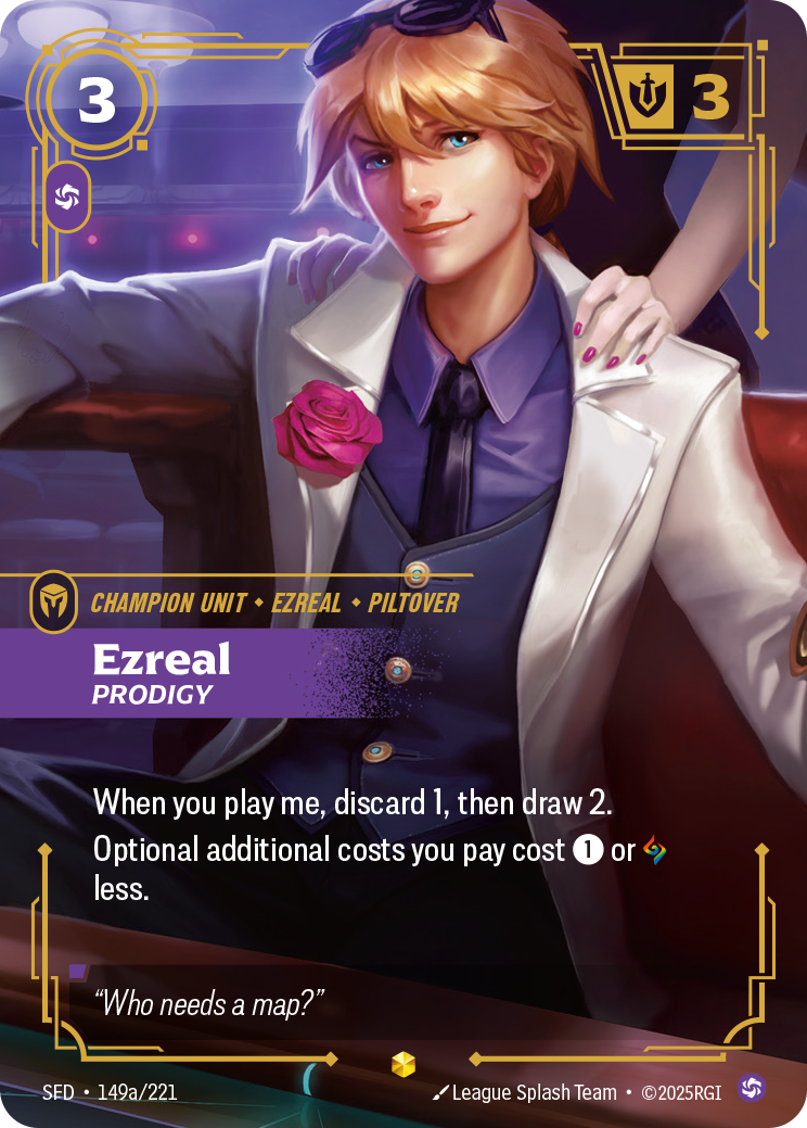 Ezreal, Prodigy (SFD-149a/221)