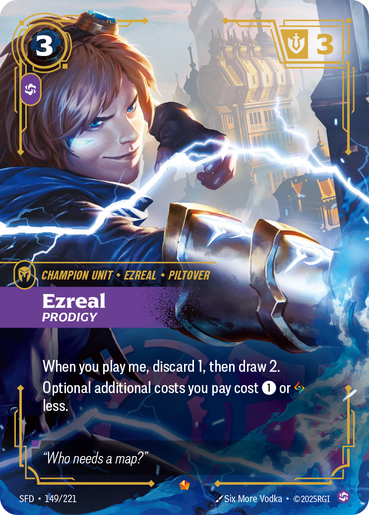 Ezreal, Prodigy (SFD-149/221)