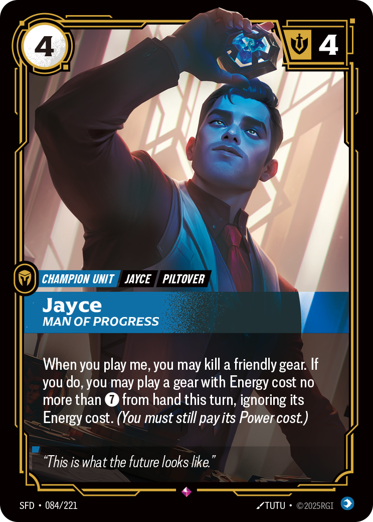 Jayce, Man of Progress (SFD-084/221)