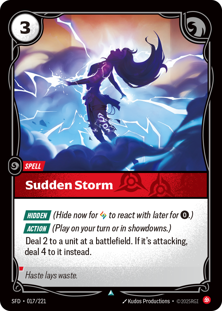 Sudden Storm (SFD-017/221)