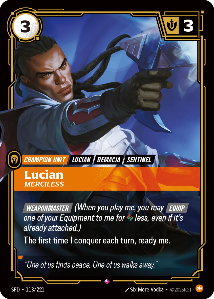 Lucian, Merciless (SFD-113/221)