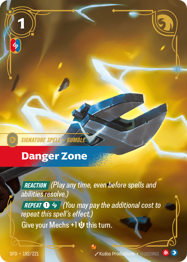 Danger Zone (SFD-182/221)
