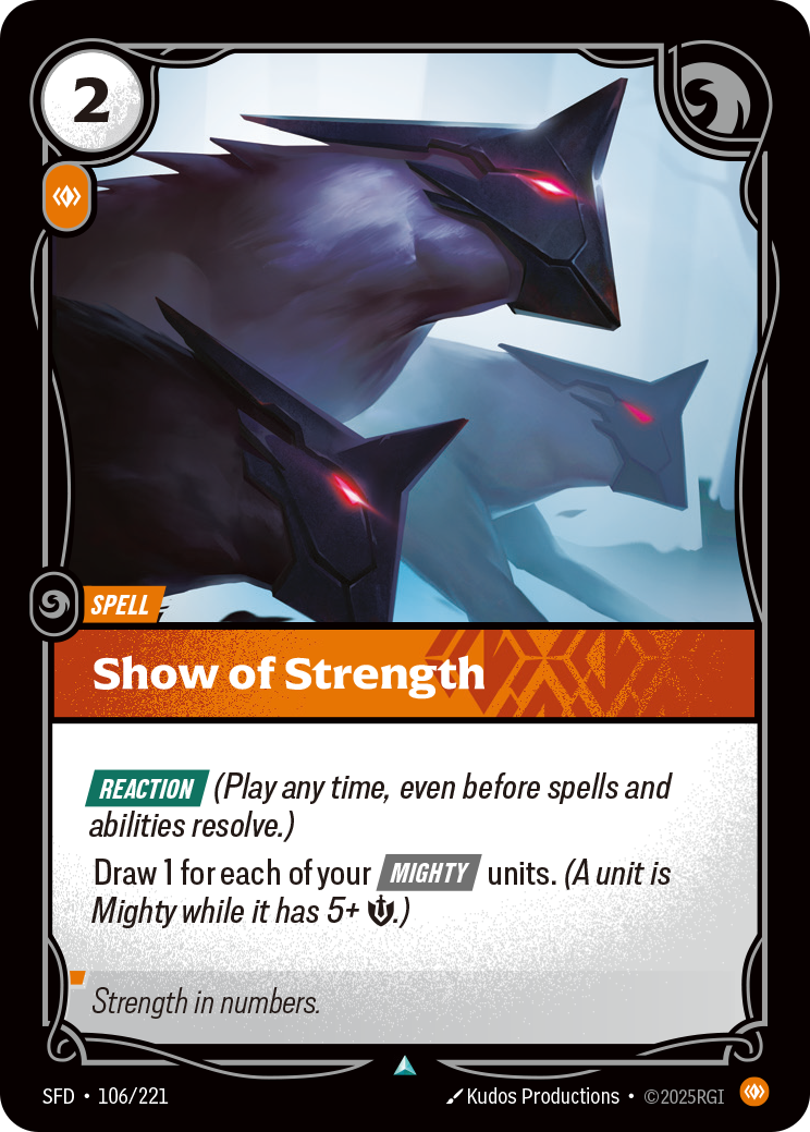 Show of Strength (SFD-106/221)