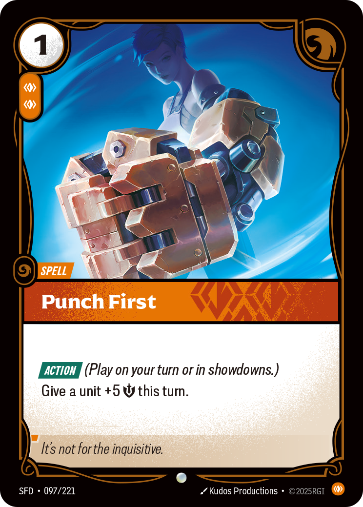 Punch First (SFD-097/221)