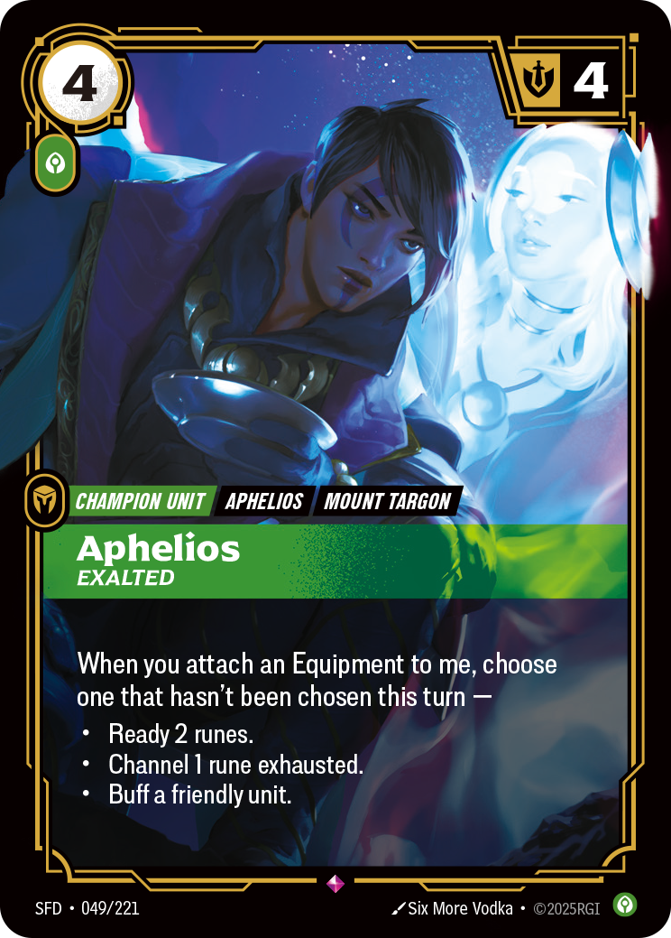 Aphelios, Exalted (SFD-049/221)