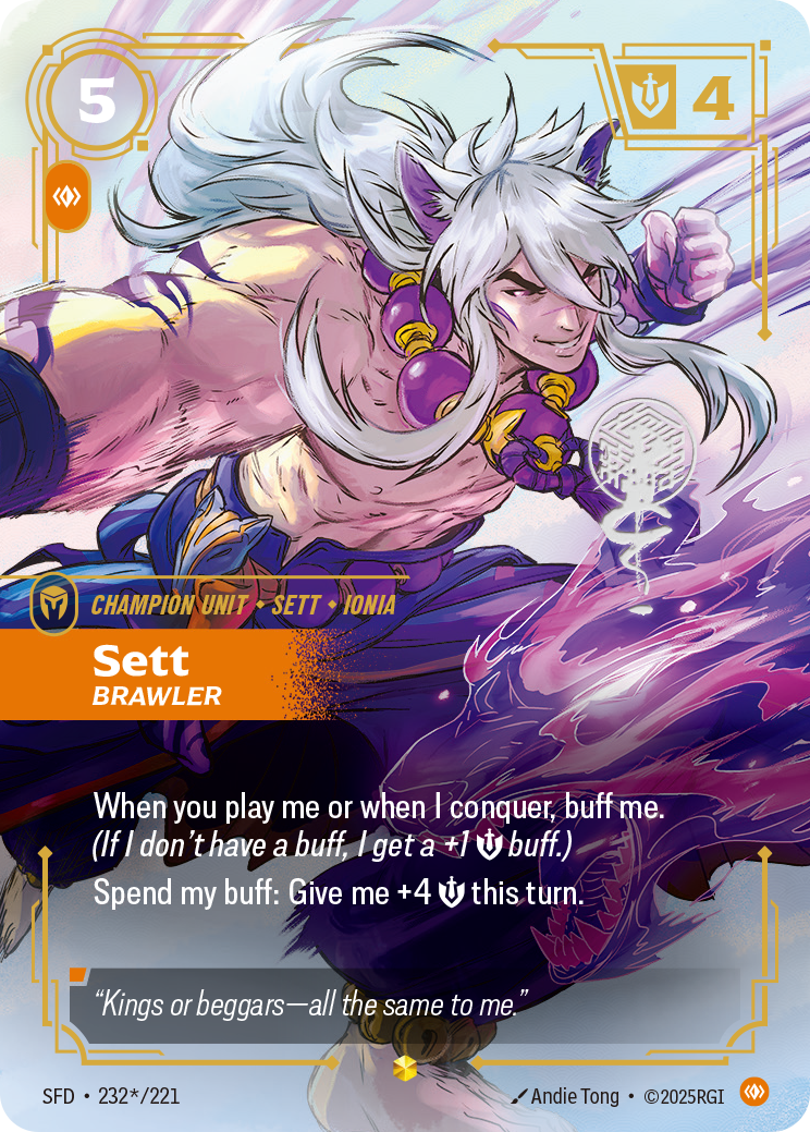 Sett, Brawler (SFD-232*/221)