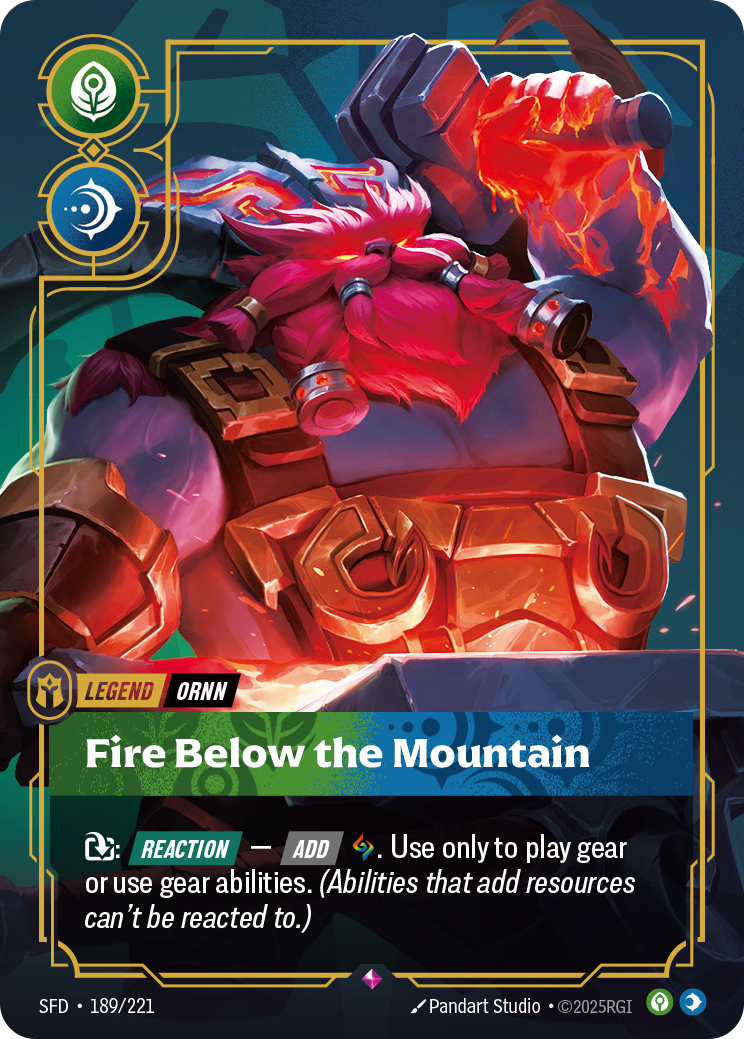 Fire Below the Mountain (SFD-189/221)