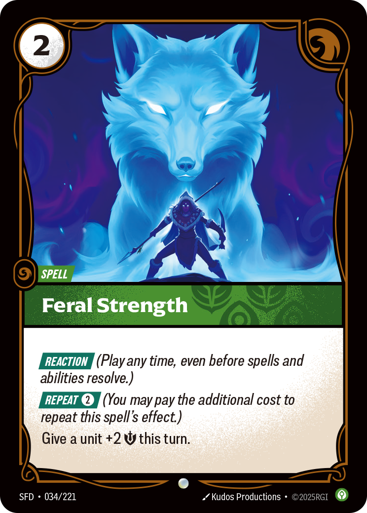 Feral Strength (SFD-034/221)