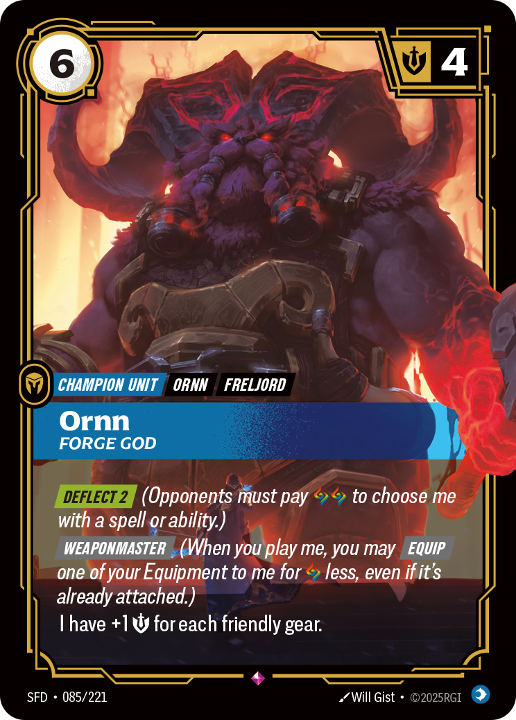 Ornn, Forge God (SFD-085/221)