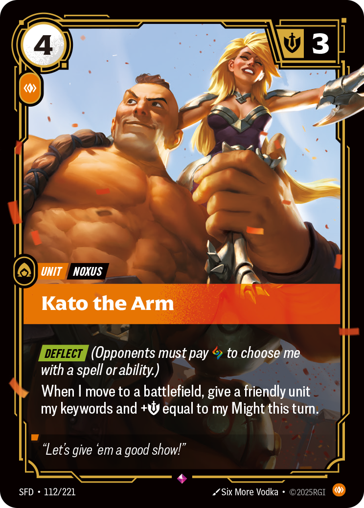 Kato the Arm (SFD-112/221)